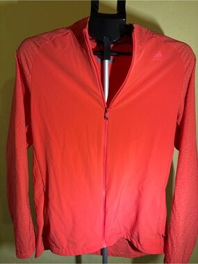 adidas Bright Coral Zip-Up Training Jacket